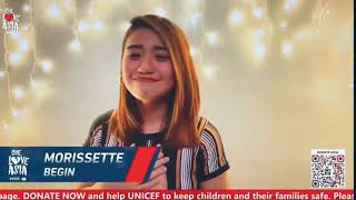 Morissette sings "BEGIN" w/ Whistle | #OneLoveAsia