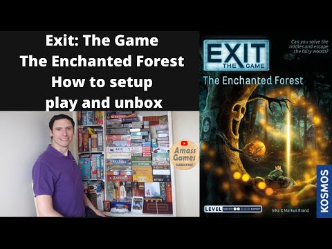 How to play and unbox Exit: Enchanted Forest