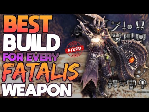 MOST *BROKEN* BUILDS IN THE ENTIRE GAME | Best Builds for All 14 NEW Fatalis Weapons | MHW: Iceborne
