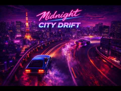 Midnight City Drift 🌃 | Chill Retro Wave Night Drive
