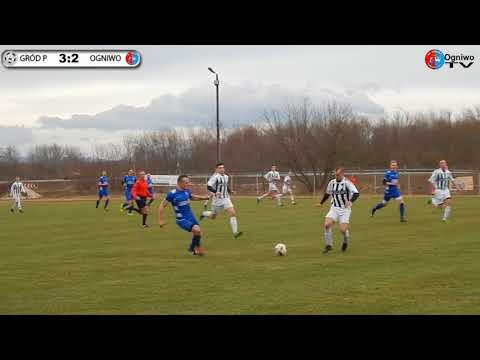 Skrót: Liga Gród Podegrodzie - Ogniwo Piwniczna 3:2(3:2) 31.03.2018r