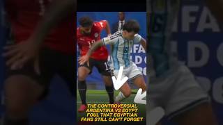 Argentina's Controversial Foul That Egypt Fans Still Remember | World Cup 2026