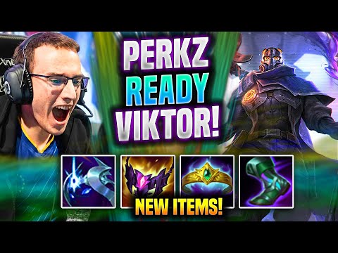 PERKZ TRIES NEW META FIRST STRIKE VIKTOR RUNES! - Perkz Plays Viktor MID vs Yone! | Preseason 2022