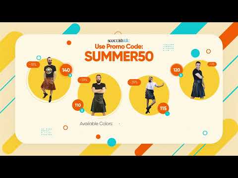 Unleash Your Summer Style with Scottish Kilt's Hot Summer Sale