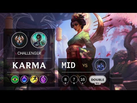 Karma Mid vs Sylas - BR Challenger Patch 9.19