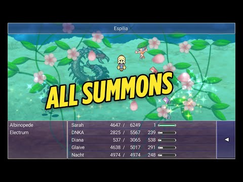 FF Dimensions - All Summons [4K] Happy 10 year anniversary ✨