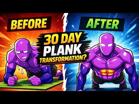 I Did Plank for 30 Days… Here’s What Happened (INSANE Results!)