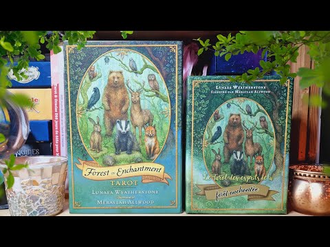 🦌 Le tarot des esprits de la forêt enchantée (en français) & comparaison avec la version anglaise 🦌