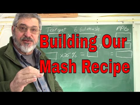 E138 Building Our Mash Recipe