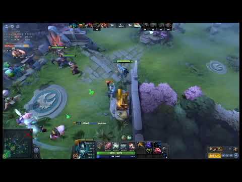 Phantom Assasin Vs Medusa in mid lane