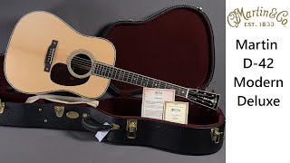 Video thumbnail for NEW Martin D-42 Modern Deluxe - BEAUTIFUL SOUND! by Guitarplace Aschaffenburg