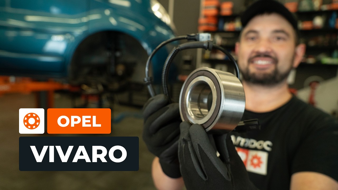 Cómo cambiar: sensor ABS de la parte delantera - Opel Vivaro A furgón | Guía de sustitución