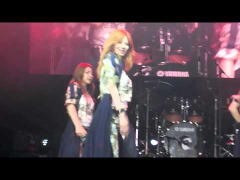 120715 STAR Concert - 4minute Hot Issue (Hyuna's Eye Contact)