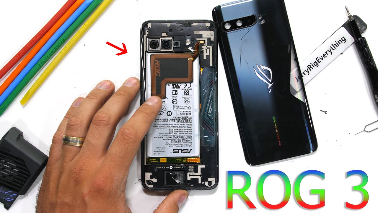 ROG Phone 3 Teardown! - Is the 'Cooling'  Inside Real?!