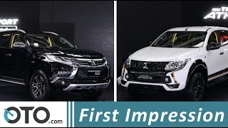 Mitsubishi Triton Athlete & Pajero Sport Rockford Fosgate | First Impression | IIMS 2018 | OTO.com