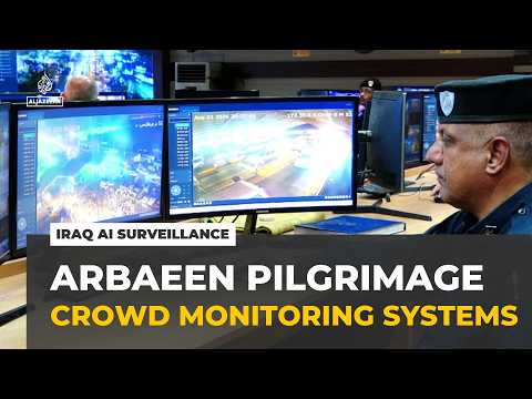 Iraq crowd surveillance: AI used to monitor crowds for the Arbaeen pilgrimage
