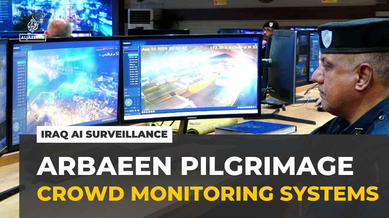 Iraq crowd surveillance: AI used to monitor crowds for the Arbaeen pilgrimage