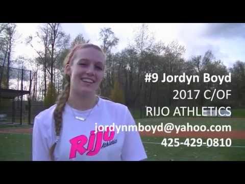 Jordyn Boyd Softball Skills Video