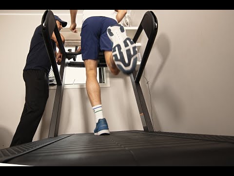 Professional tennis player Casper Ruud uses Technogym Skillrun in his training