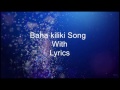 Baha Kilikki Song With Lyrics | Tribute To Team  Bahubali
