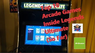AtGames Legends Ultimate Arcade - Top 10 Included Arcade Games! (So Far)