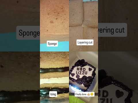 Birthday cake 🎂#birthdaycelebration #birthdaycake #chocolatecake #viralvideo#views#chocolatedessert