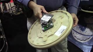 Wagman system converts power trowel to polishing trowel