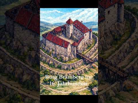 Burg Bramberg in den Haßbergen in Franken #burgen #history #geschichte #castle