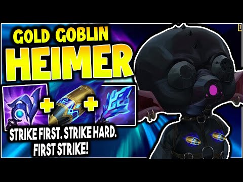 Heimerdinger is the thirsty gold goblin support of Season 12!