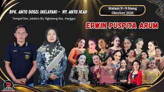 Download lagu Tayub ERWIN PUSPITA ARUM  LIVE Dirumah Bpk. ANTO DOGEL (NELAYAN) IBU IKAH - Joketro Nglebeng Panggul mp3