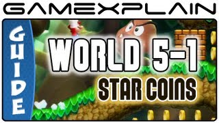 New Super Mario Bros. U - Soda Jungle-1 Jungle of the Giants Star Coins Guide & Walkthrough