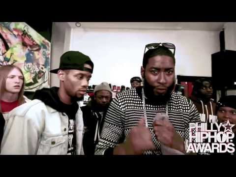 2013 Urban Celebrity Magazine Philly Hip Hop Awards Status Shop Cypher ft. Meek Mill