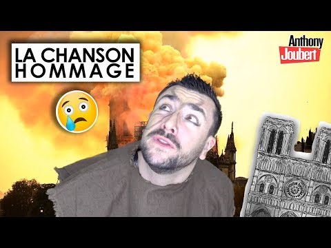 Notre Dame De paris (La chanson hommage) parodie de "Belle" par Anthony JOUBERT