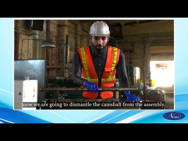 Dismantling a cylinder head assembly