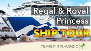 Regal & Royal Princess Cruise Ship Tour in 4K!