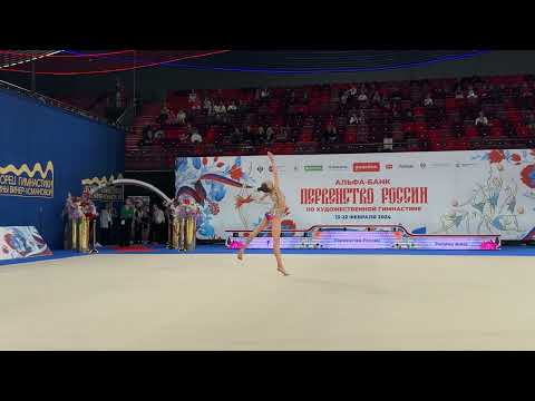 Anna Repina Free hands Russian Junior Championships 2024