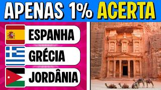 APENAS 1% DAS PESSOAS CONSEGUEM ACERTAR EM QUAL PAÍS FICAM ESTES MONUMENTOS | NOVO QUIZ