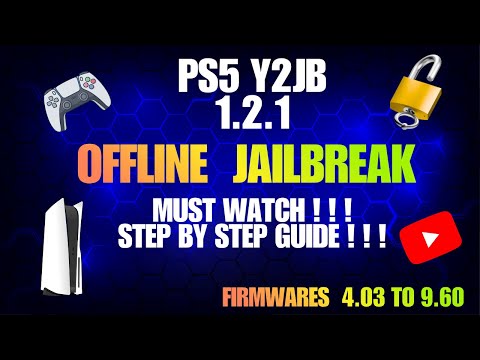 PS5 Y2Jb 1.2.1 – Offline Jailbreak Tutorial You Must Watch