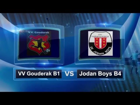 B1 - 05-03-2016 - VVGouderak-B1 - JodanBoys-B4 - 5-1
