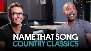 Bobby Bones &amp; Darius Rucker Play &#39;Name That Song: Country Classics&#39;
