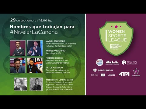 Women Sports League / Hombres que trabajan para #NivelarLaCancha