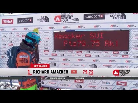 Richard Amacker - FWT14  Fieberbrunn staged in KapplTirol - Freeskier - Freeride