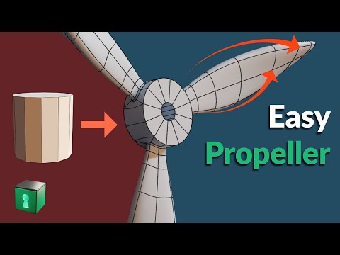 Blender Secrets - Easy Propeller (Updated!)