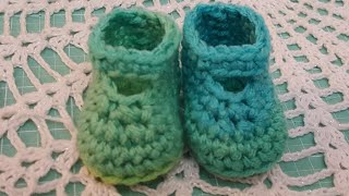 AG Crochet Shoes - Mary Jane Style