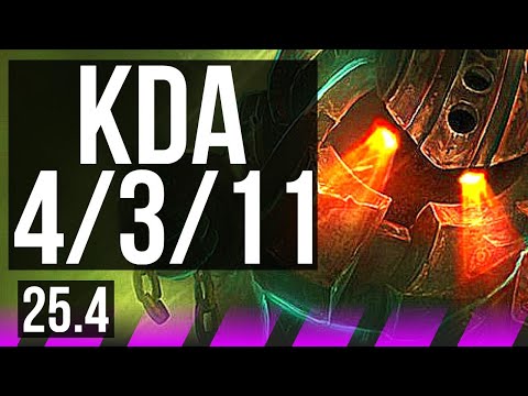 NAUTILUS & Kai'Sa vs PANTHEON & Singed (SUP) | 4/3/11 | KR Challenger | 25.4