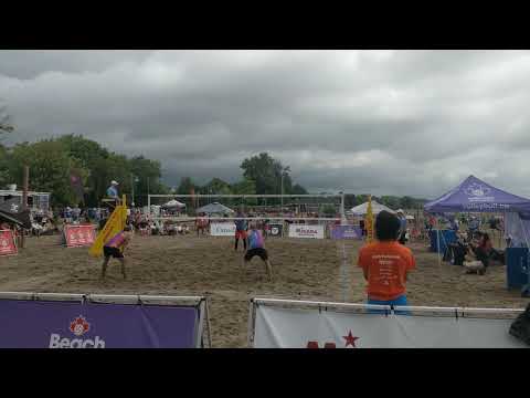 WBV Nationals Dearing/Schachter vs Kemp/Losier 8/21/22 Game 2 (Partial)