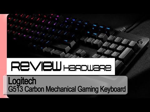 Logitech G513 Carbon Mechanical Gaming Keyboard ★ Hardware Review ★ [HD] ★ German | Deutsch