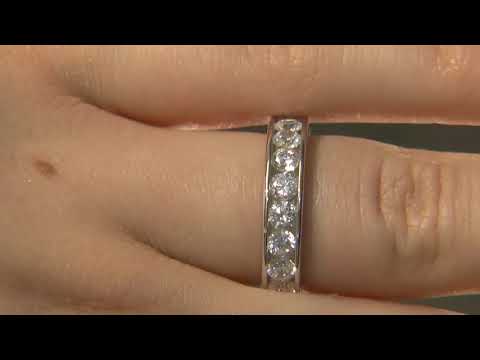 WR2074 1.50 Carat Channel Set Ladies Diamond Wedding Ring