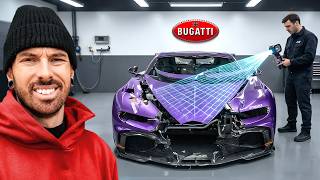 HOW I'M GOING TO REBUILD THE WRECKED BUGATTI CHIRON