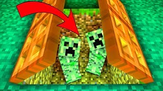 TRAMPA PARA CREEPERS | MINECRAFT SURVIVAL